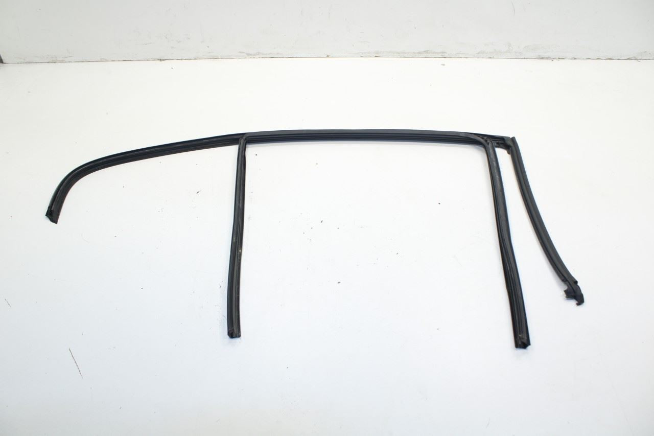 2013-15 BMW 328i xDrive RR LH Door Window Run Channel Weatherstrips w/ Moldings - Alshned Auto Parts