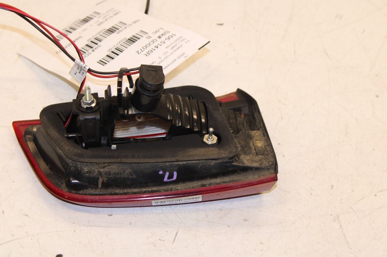 2015-2016 Volvo S60 T5 Premier Rear Right Side Tail Light Lamp 30796272 OEM - Alshned Auto Parts