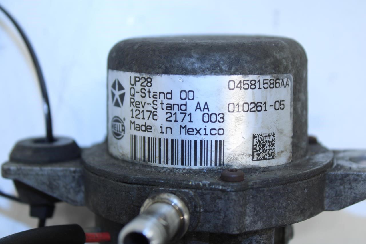 2012-2017 Jeep Wrangler Sahara Power Brake Booster Vacuum Air Pump 04581586AA - Alshned Auto Parts