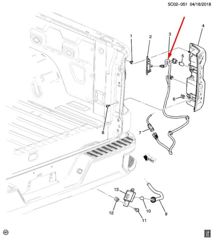 2019-2025 Chevrolet Silverado LT-L Tail Light Wiring Harness Set of 2 84234369 - Alshned Auto Parts