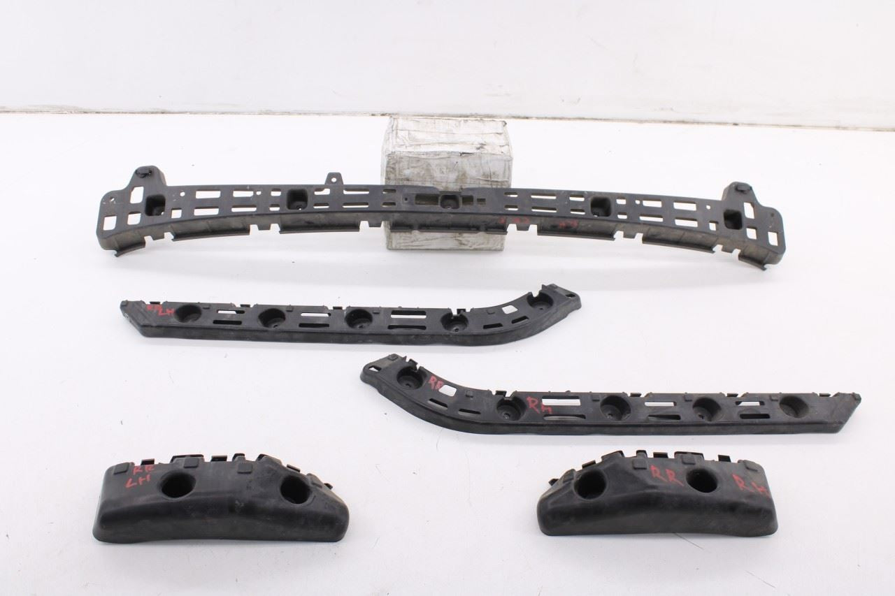 17-19 Buick LaCrosse Rear Bumper RH LH Side and Center Fascia Guide Bracket Set - Alshned Auto Parts