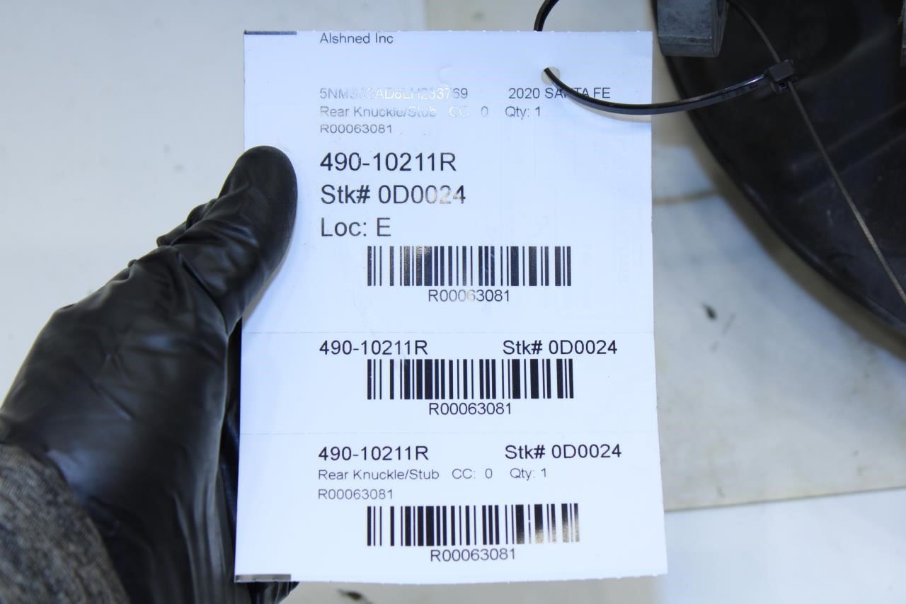 19-2020 Hyundai Santa Fe Limited FWD Rear Right Spindle Knuckle Hub 52711-S1000 - Alshned Auto Parts