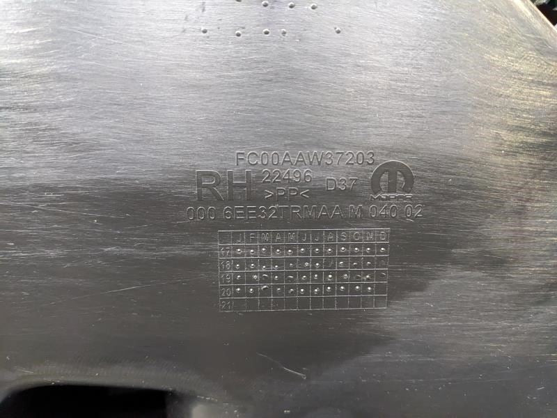 2019-2024 Ram 1500 Big Horn Crew Cab Rear Right Side Door Trim Panel 6SL341X7AA8