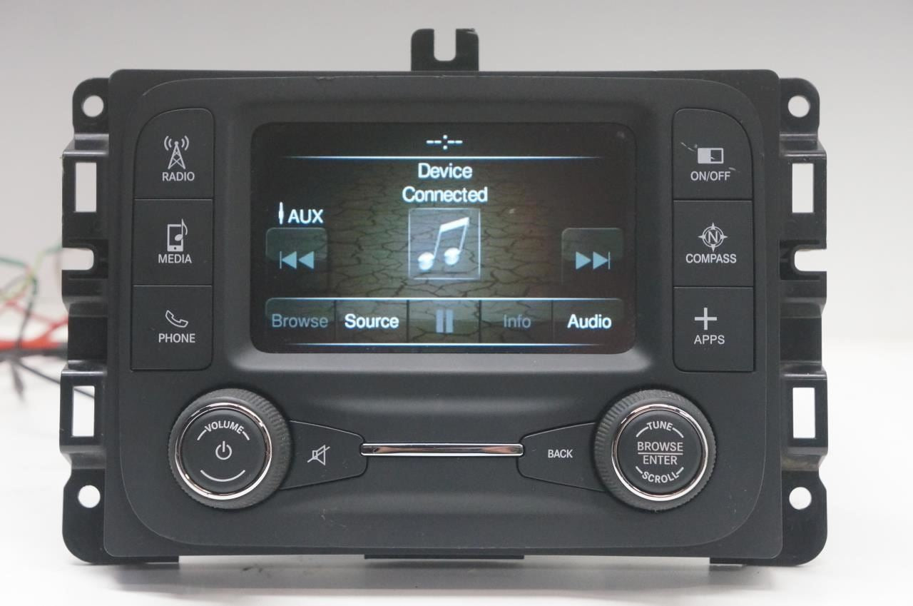 2015-2017 Jeep Renegade Audio Radio Receiver Uconnect w/ 5'' Display 07356594700 - Alshned Auto Parts