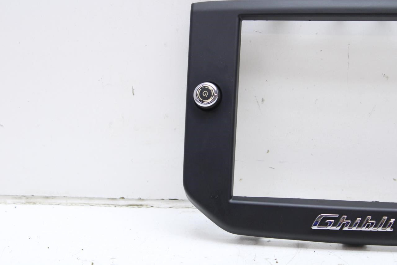 2014-17 Maserati Ghibli Dashboard Display Screen Trim Bezel Cover 670019605 OEM - Alshned Auto Parts