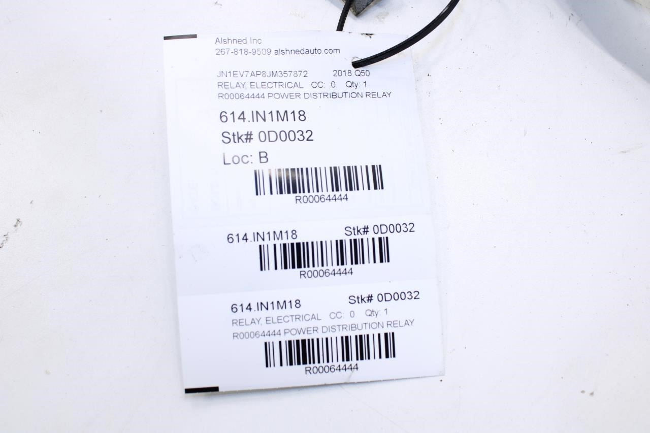 14-23 Infiniti Q50 Luxe 3.0L Engine Bay Fuse Relay Junction Box 24382-4GA0A OEM - Alshned Auto Parts