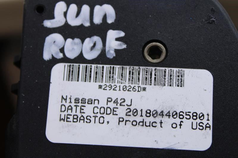 2014-2020 Infiniti QX60 Roof Sunroof Window Power Motor 91295-3JA0A OEM - Alshned Auto Parts