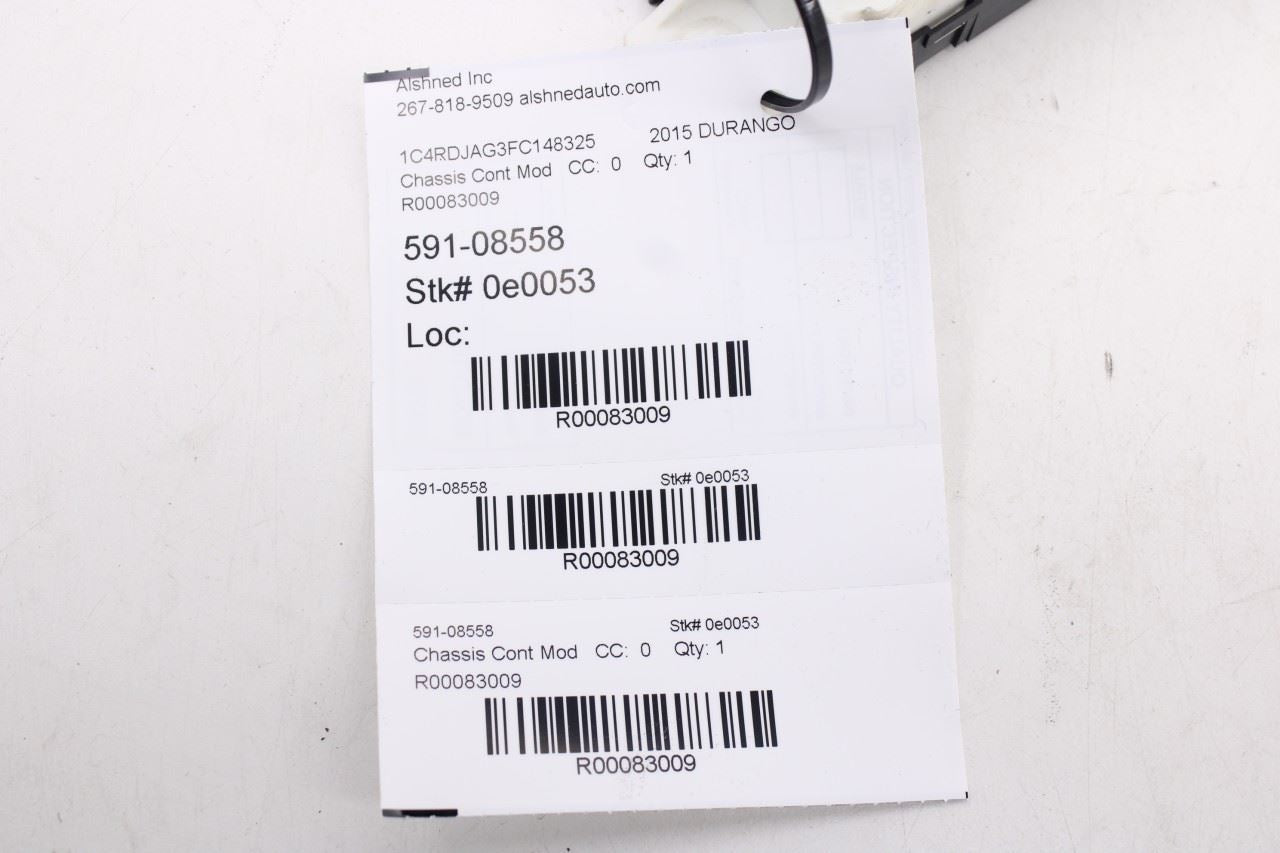 2015 Dodge Durango SXT Body Computer Control Module BCM BCU 68236139AF OEM - Alshned Auto Parts
