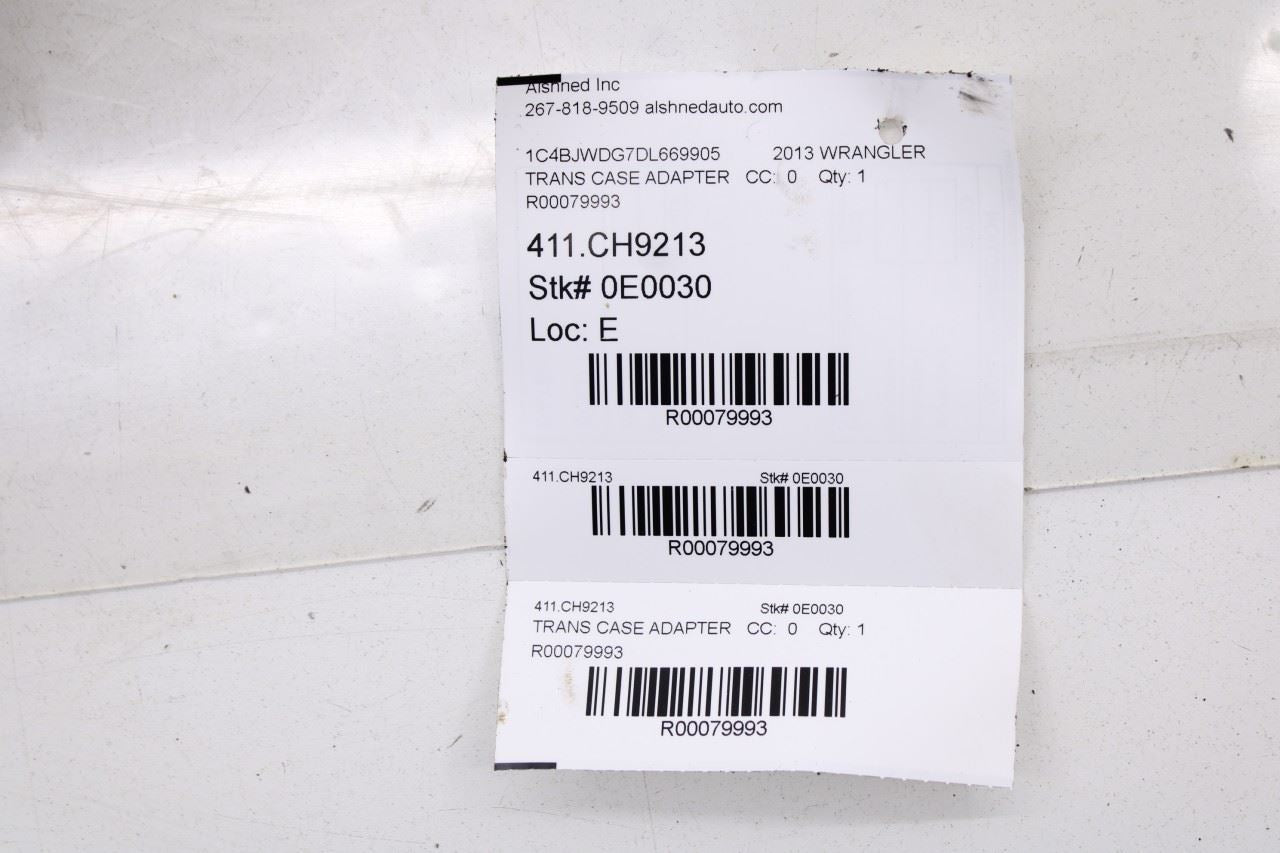 2011-18 Jeep Wrangler Unlimited Sport 3.6L 4x4 Transfer Case Adapter 52108646AA - Alshned Auto Parts