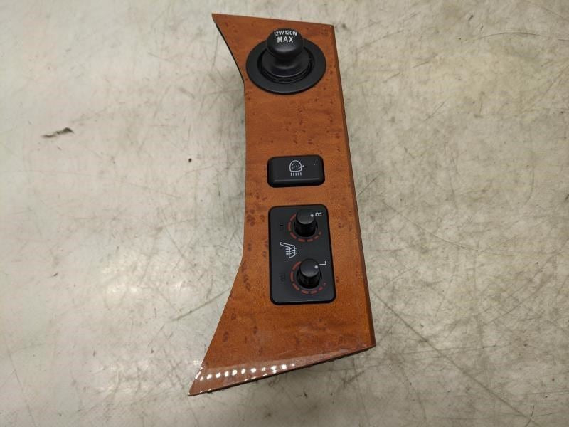 2007-2009 Lexus RX350 3.5L Dash Seat Heated Control Switches w/ Lighter and Trim0