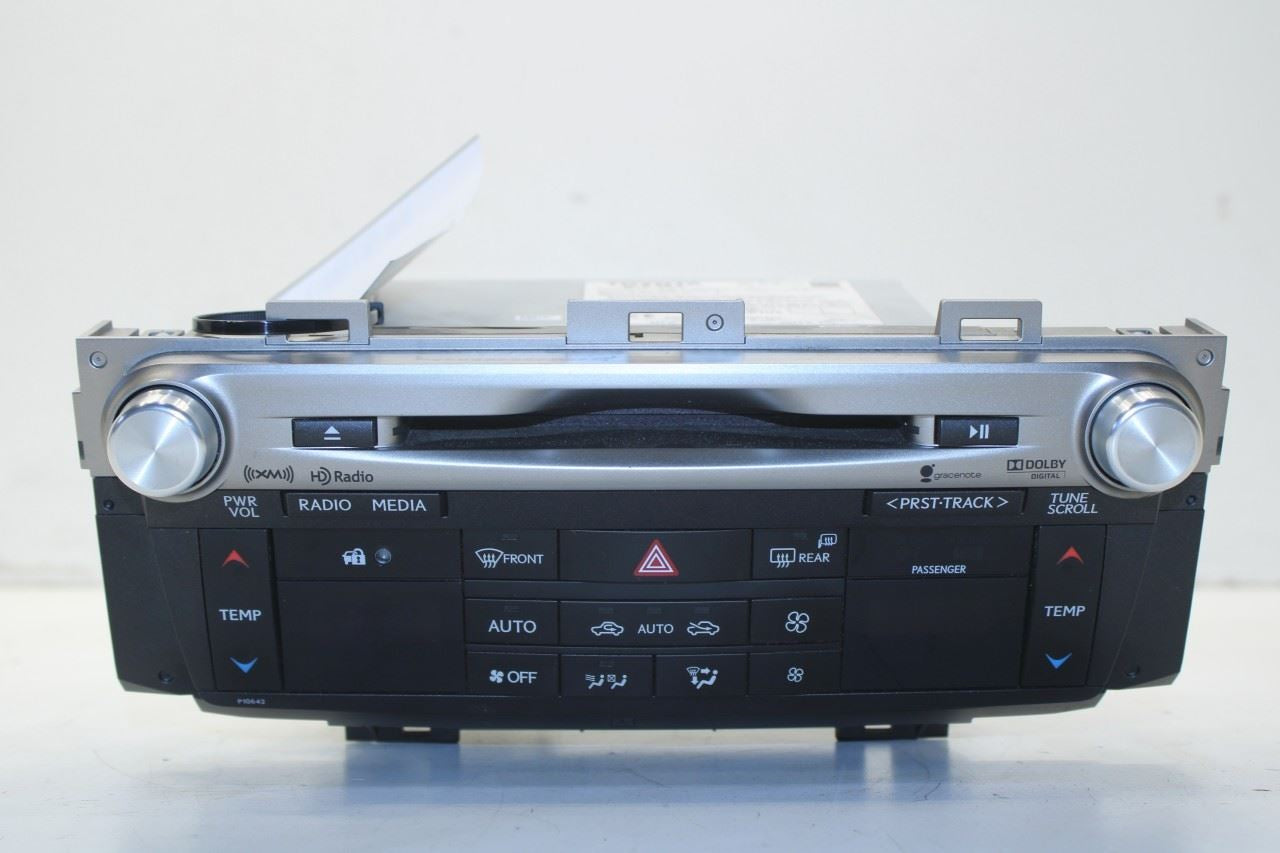 2014 Lexus GS350 Navigation Audio Radio Faceplate Control Panel with Receiver - Alshned Auto Parts