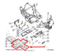 2020-2023 Polaris RZR XP 1000 Front Lower Skid Plate 5456432-070 OEM - Alshned Auto Parts