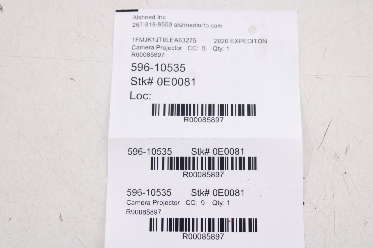 2020-2021 Ford Expedition Max XLT Front Windshield Lane Keep Assist Camera OEM16
