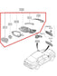 2021-25 Hyundai Elantra SE 2.0L FWD Passenger Right Side Rear View Mirror *ReaD* - Alshned Auto Parts
