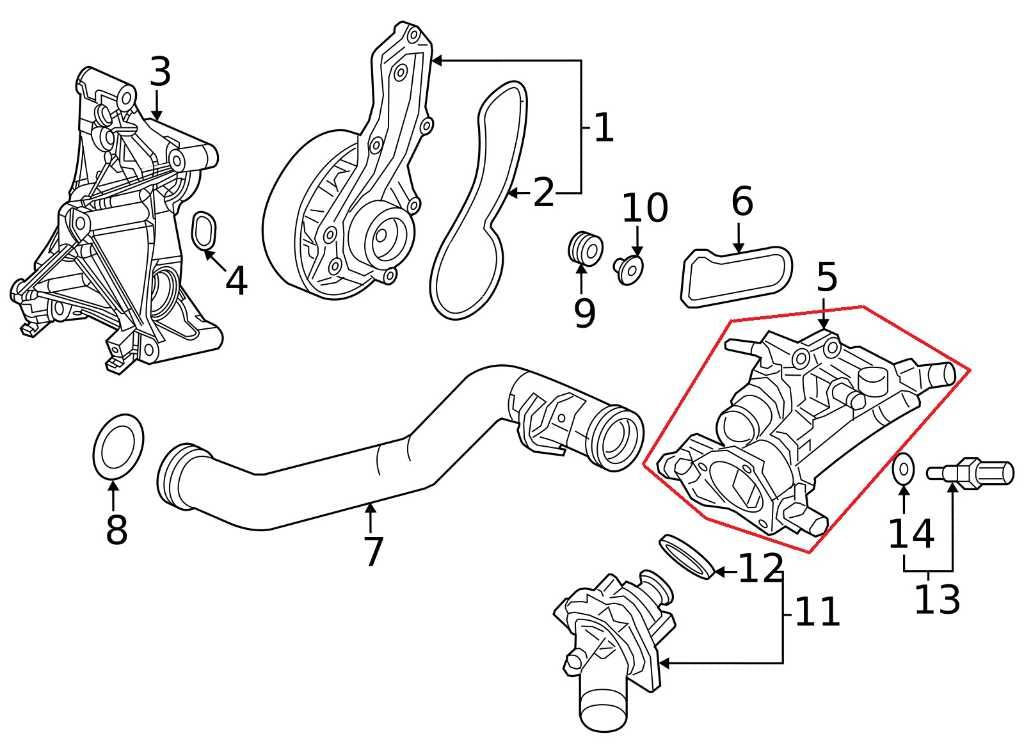 2022-2024 Honda Civic Sport 2.0L Thermostat Housing 19321-64S-A00 OEM - Alshned Auto Parts