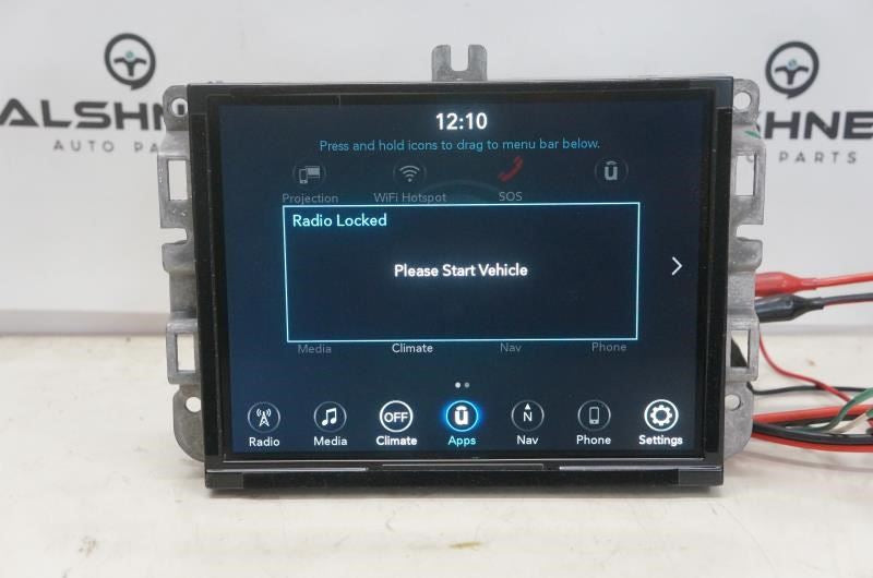 2019 Jeep Compass Uconnect 8.4'' Display Navi Radio Receiver 68332802AB OEM - Alshned Auto Parts