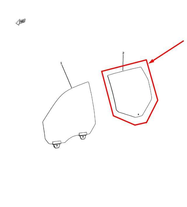 2011-21 Jeep Grand Cherokee Limited Rear Right Side Door Window Glass 68086588AA - Alshned Auto Parts