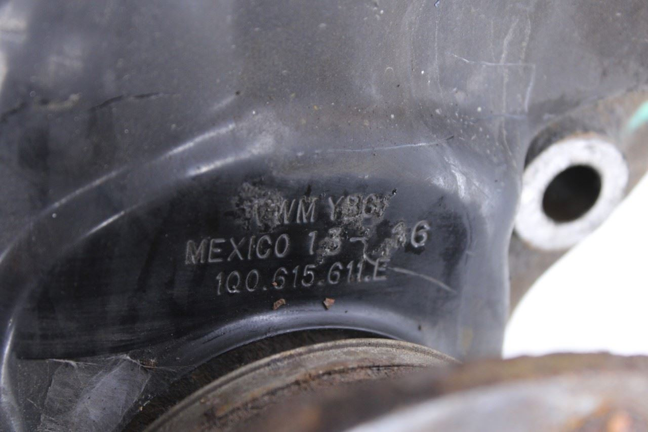11-18 Volkswagen Jetta Sport 1.8L FWD Rear Driver Left Side Spindle Knuckle Hub - Alshned Auto Parts