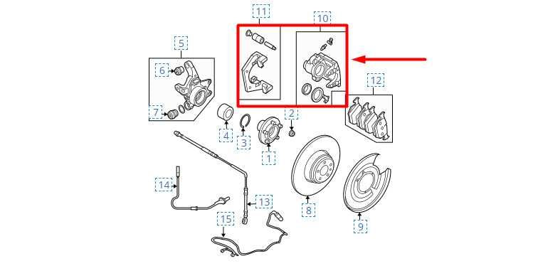 2006-2009 Land Rover Range Rover Rear Left Side Brake Disc Caliper SOB500052 OEM - Alshned Auto Parts