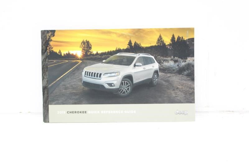 2019 Jeep Cherokee User Guide Set with Case 19KL-926-AA OEM - Alshned Auto Parts