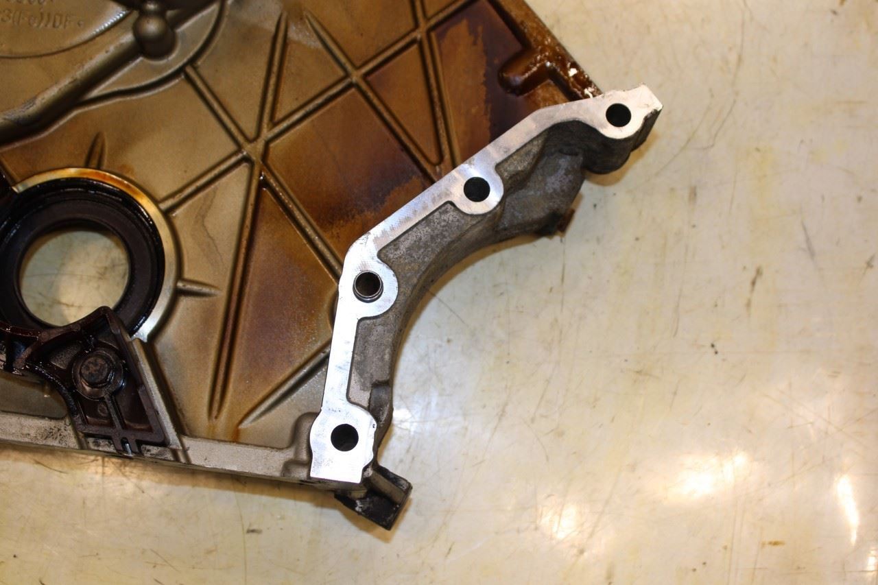 2010-2015 BMW 750Li xDrive 4.4L AWD Engine Front Lower Timing Cover 7553364 OEM - Alshned Auto Parts