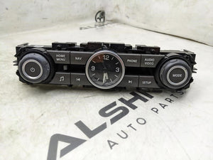 2010-2016 Land Rover LR4 Navigation Audio Radio Control Panel with Clock