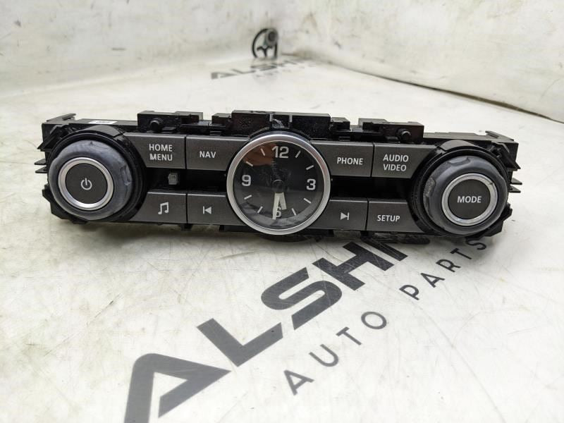 2010-2016 Land Rover LR4 Navigation Audio Radio Control Panel with Clock - Alshned Auto Parts