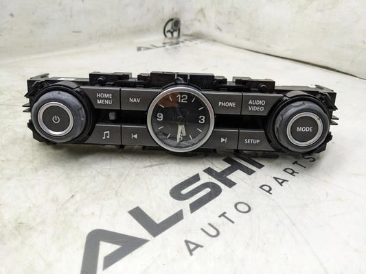 2010-2016 Land Rover LR4 Navigation Audio Radio Control Panel with Clock - Alshned Auto Parts