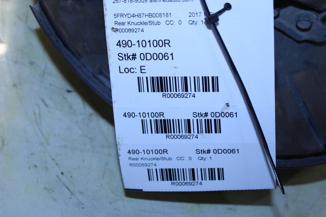 2017-2020 Acura MDX Advance Rear Right Side Spindle Knuckle Hub 52210-TZ6-A70 - Alshned Auto Parts