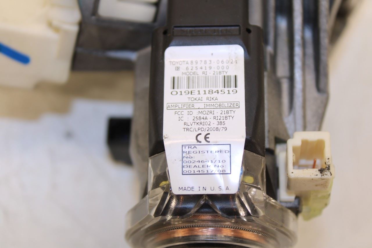 2010-11 Toyota Camry LE Set Ignition Switch Lock Cylinder w/ Door and Trunk Lock - Alshned Auto Parts