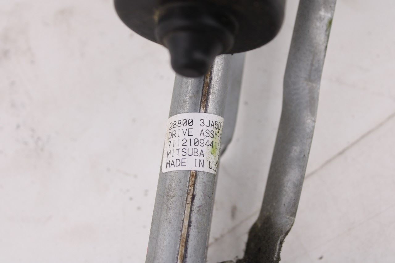 2014-2020 Infiniti QX60 Front Windshield Wiper Transmission Linkage w/ Motor OEM3
