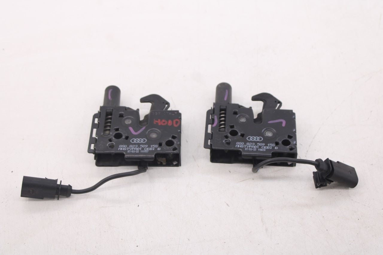 2020-2023 Volkswagen Atlas SE Front Right and Left Side Hood Lock Latch Actuator0