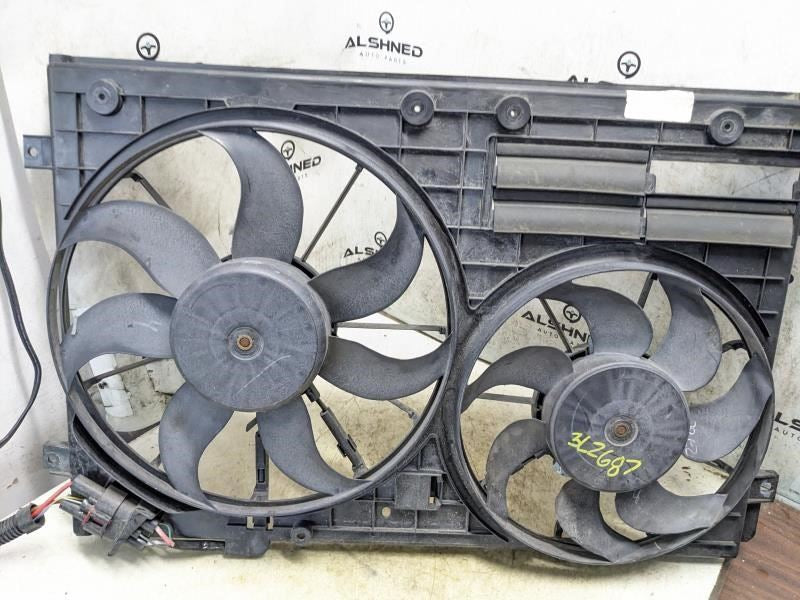 05-2018 Volkswagen Jetta Dual Radiator Cooling Fan Motor Assy 1K0121205AJ *ReaD* - Alshned Auto Parts