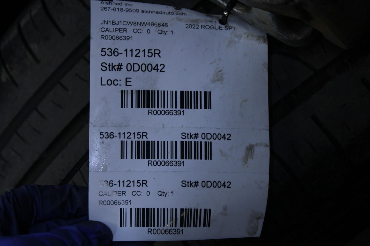 2021-22 Nissan Rogue Sport SL AWD Rear Right Side Brake Disc Caliper 44001-4CA2A - Alshned Auto Parts