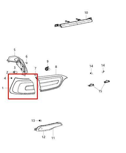 2019-2022 Jeep Cherokee Latitude Rear Right Passenger Side Outer Tail Light Lamp - Alshned Auto Parts