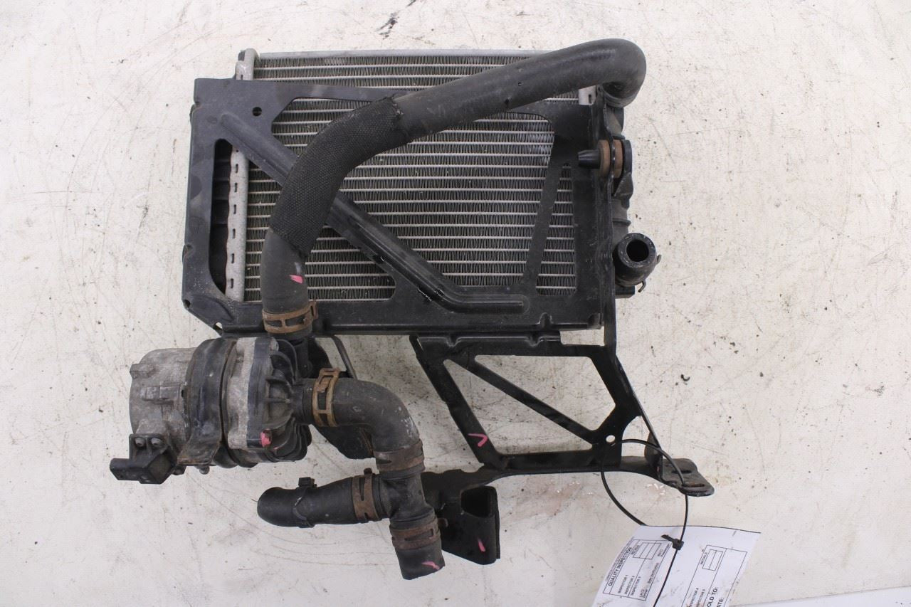 2012-15 Audi A7 Premium 3.0L AWD Auxiliary Left Side Cooling Radiator w/ Bracket7