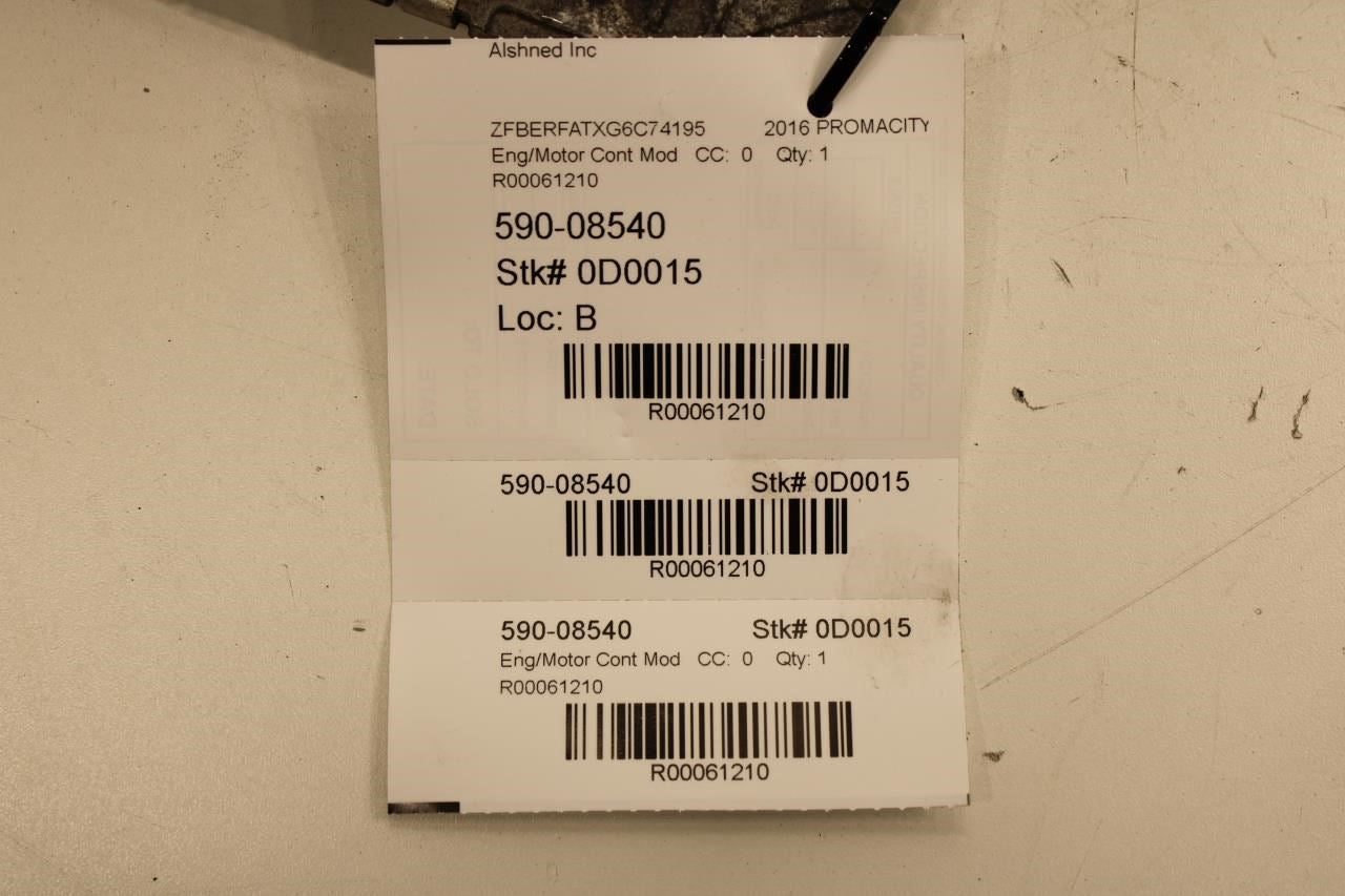 16-2017 RAM Promaster City Engine Computer Control Module ECU ECM 68257650AA - Alshned Auto Parts