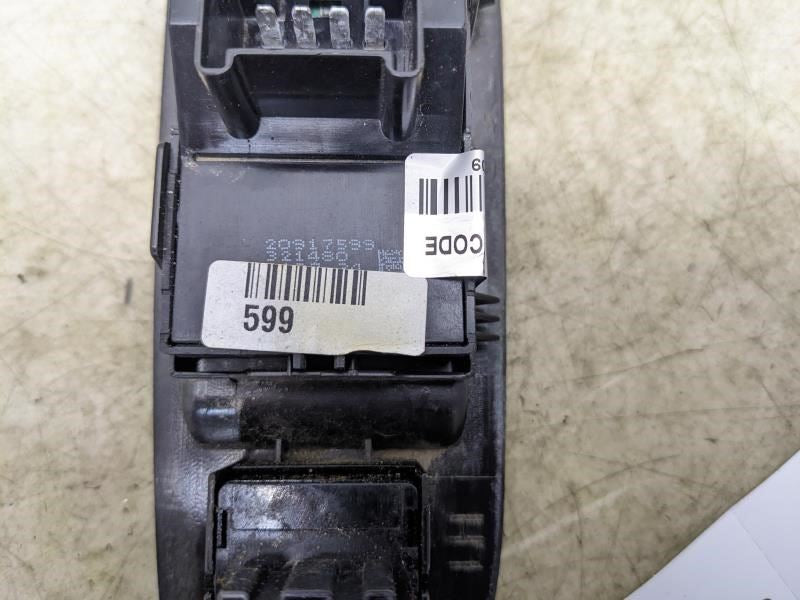 10-17 Chevrolet Equinox Front Left Door Master Power Window Switch 20917599 OEM - Alshned Auto Parts