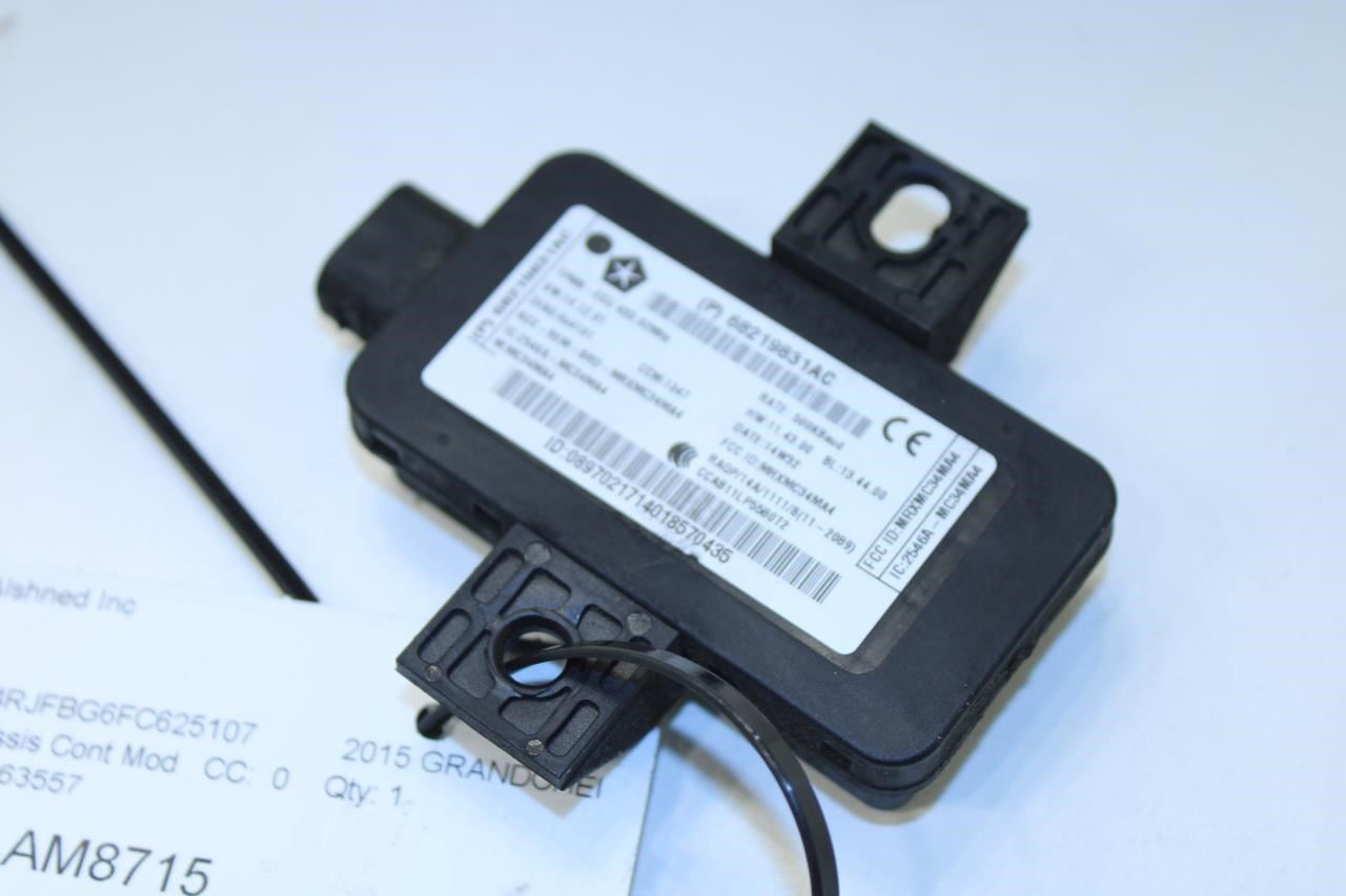 14-2015 Jeep Grand Cherokee Limited Tire Pressure Monitoring System Module TPMS - Alshned Auto Parts