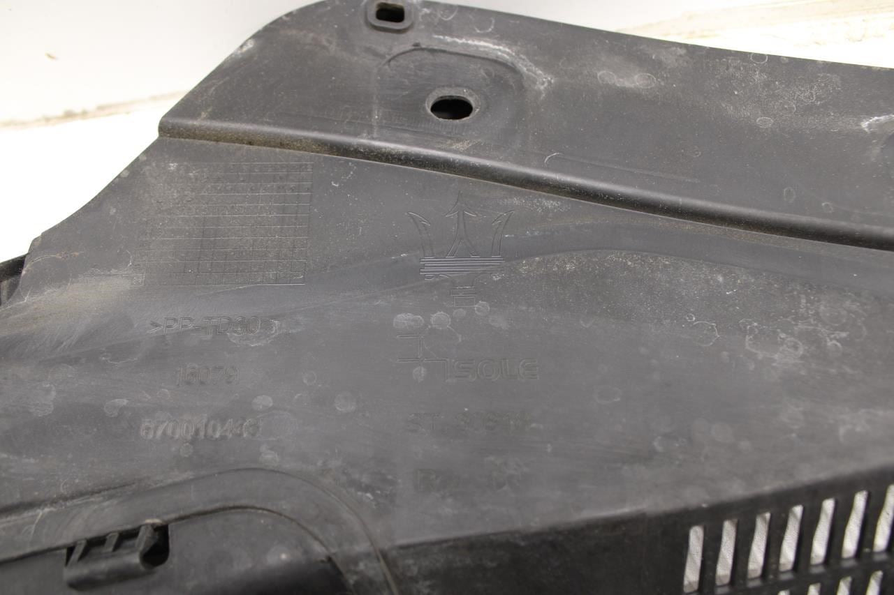 2014-17 Maserati Ghibli 3.0L FR Windshield Cowl Vent Grill Cover Panel 670010468 - Alshned Auto Parts