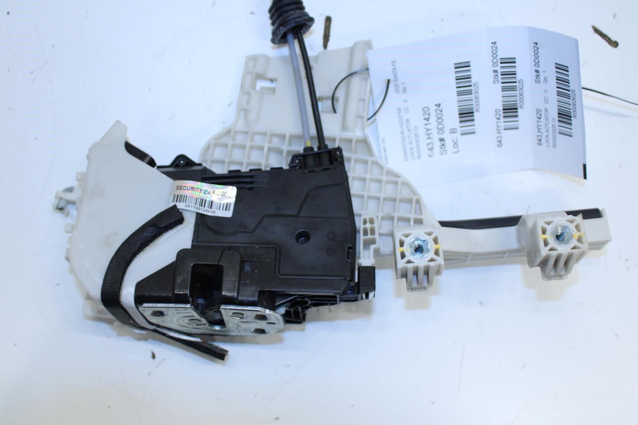 19-23 Hyundai Santa Fe Limited FR LH Door Lock Latch Actuator 81310-S1000 *ReaD* - Alshned Auto Parts
