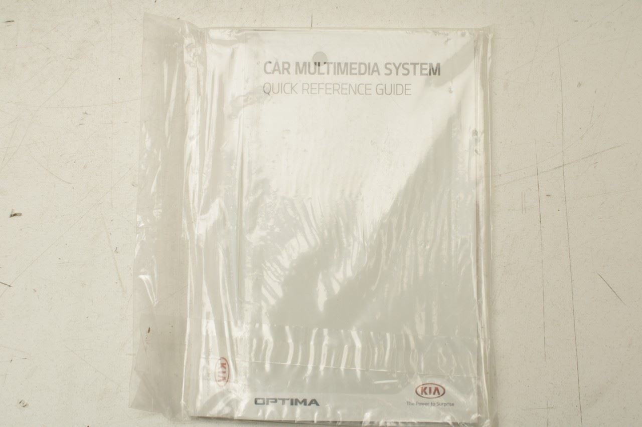 2019 Kia Optima LX Owners Manual Set with Case R71390 - Alshned Auto Parts