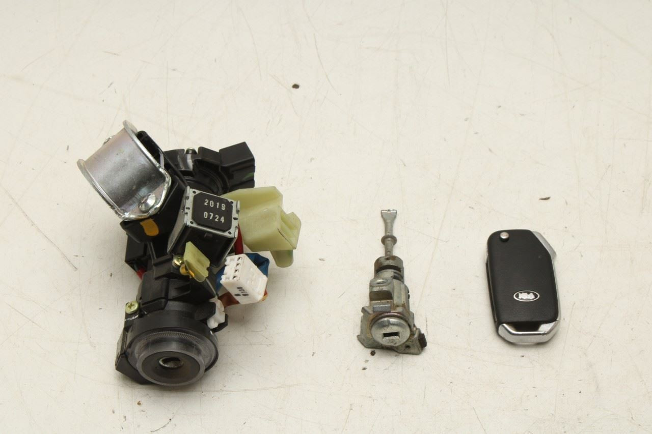 19-22 Kia Forte LXS 2.0L FWD Ignition Switch Lock Cylinder and Fob Flip Key Set - Alshned Auto Parts
