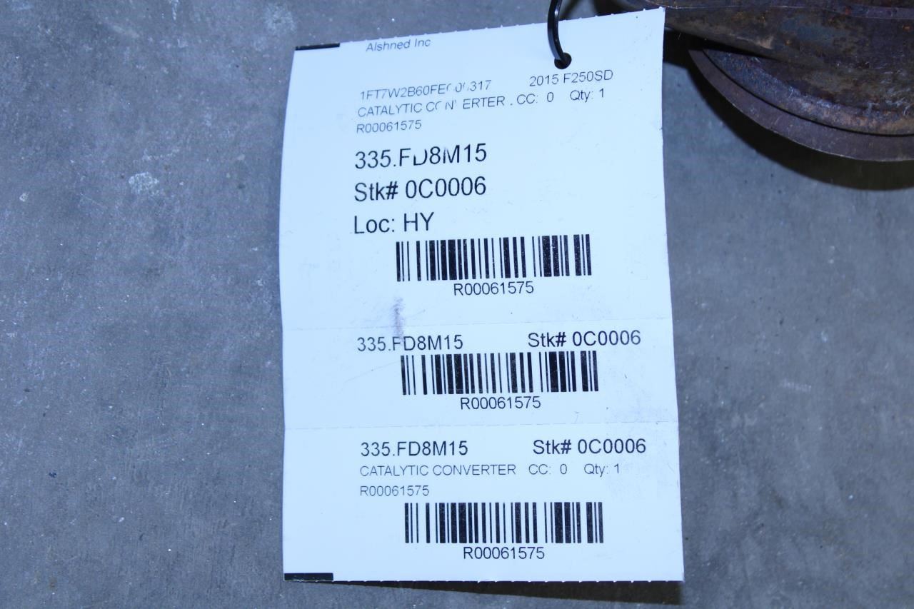 2011-2016 Ford F250 350 450 550 SD 6.2L 4WD Exhaust System Pipe BC3Z-5F250-D OEM - Alshned Auto Parts