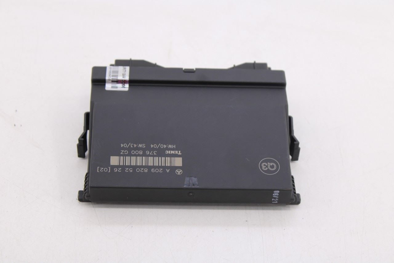 2006-2009 Mercedes-Benz CLK 350 Rear Temic Computer Control Module 209-820-52-26 - Alshned Auto Parts