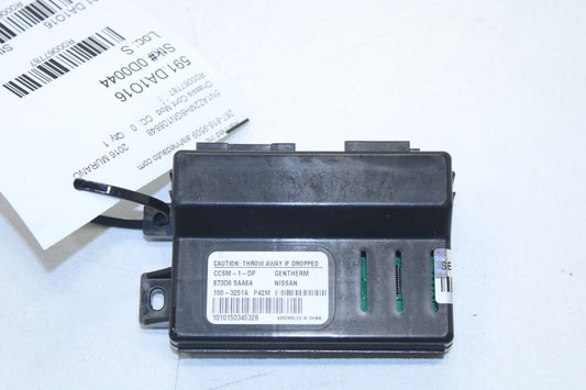 15-2019 Nissan Murano Platinum Front Power Climate Controlled Seat Module *ReaD* - Alshned Auto Parts