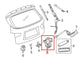 2013-2020 Nissan Pathfinder SV Rear Liftgate Lock Latch Actuator 90502-1AA0A OEM - Alshned Auto Parts
