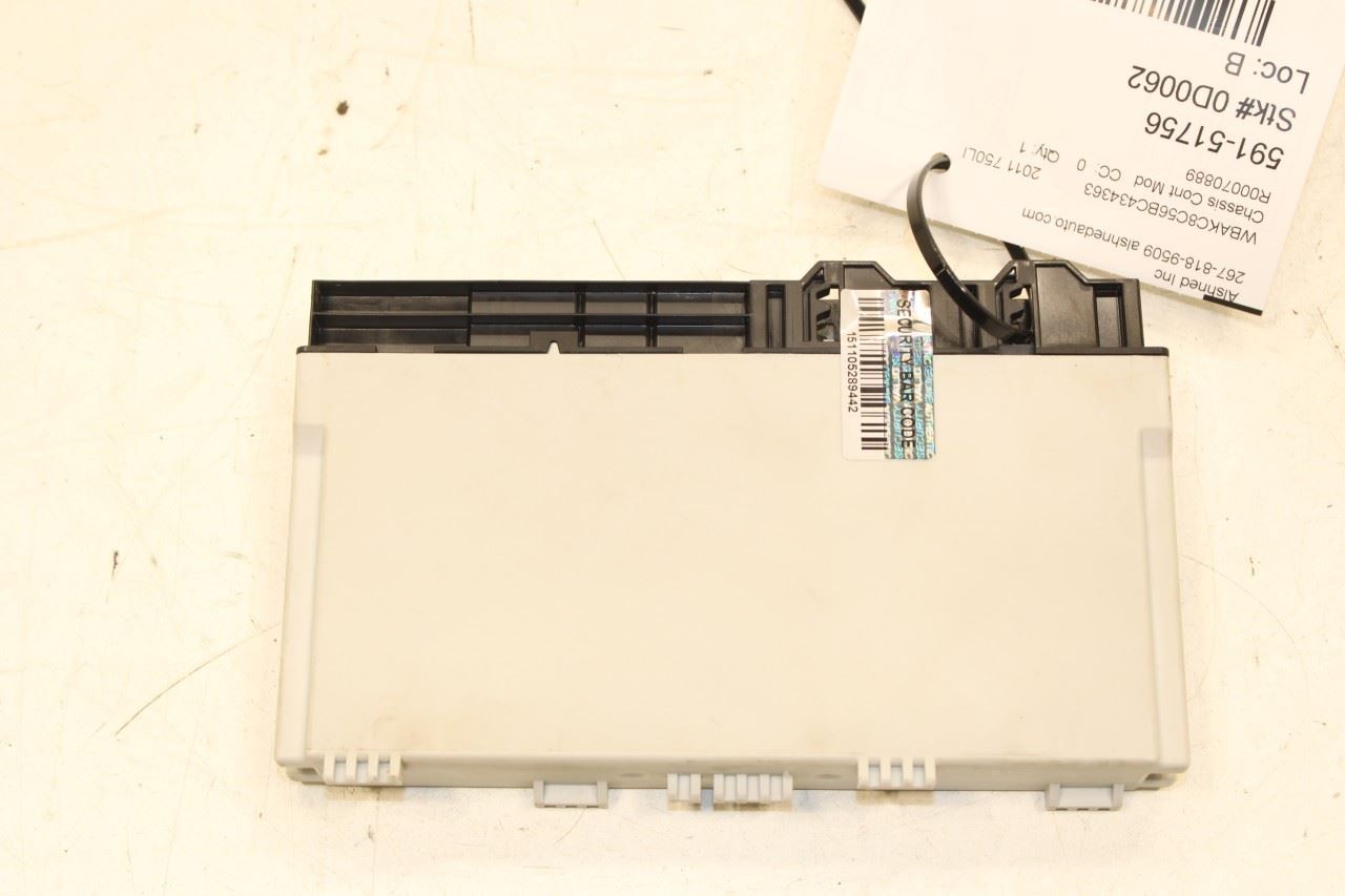 2010-2015 BMW 750LI xDrive Front Right Seat Memory Control Module 6135924856690 - Alshned Auto Parts