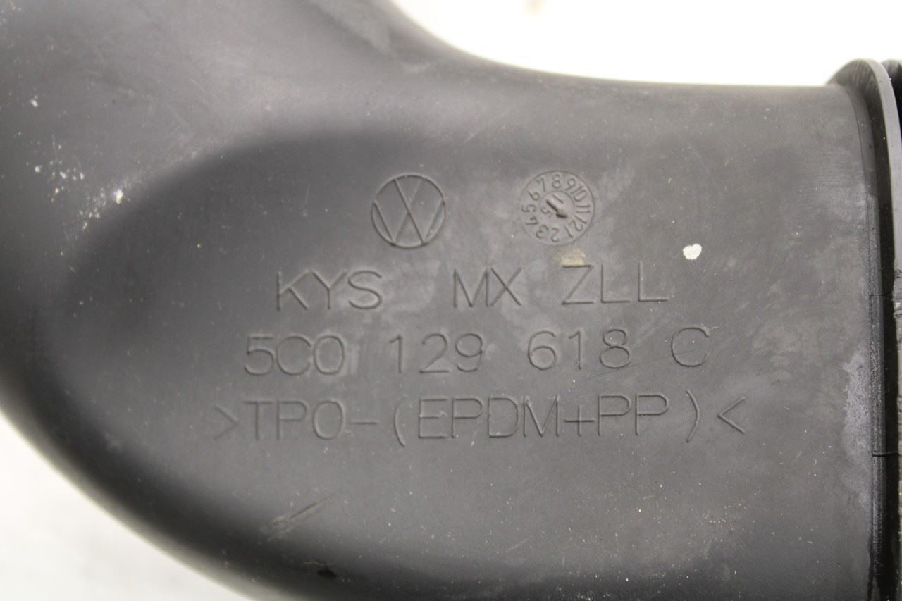 14-22 Volkswagen Passat SE 1.8L Air Intake Cleaner Duct Hose Tube 5C0-129-618-C - Alshned Auto Parts