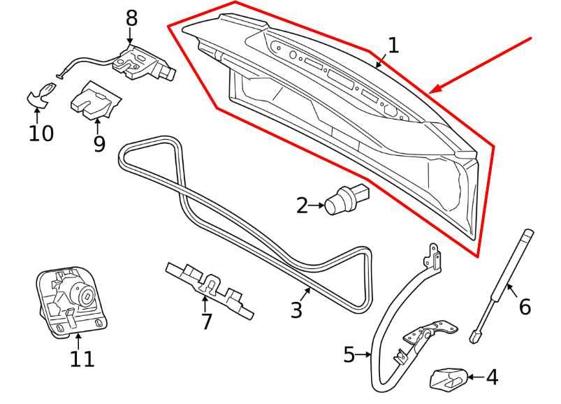 2011-2018 Volvo S60 Rear Trunk Deck Lid Shell Panel 31395582 OEM - Alshned Auto Parts